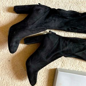 Faux Suede Boots (not Steve Madden, just the box)